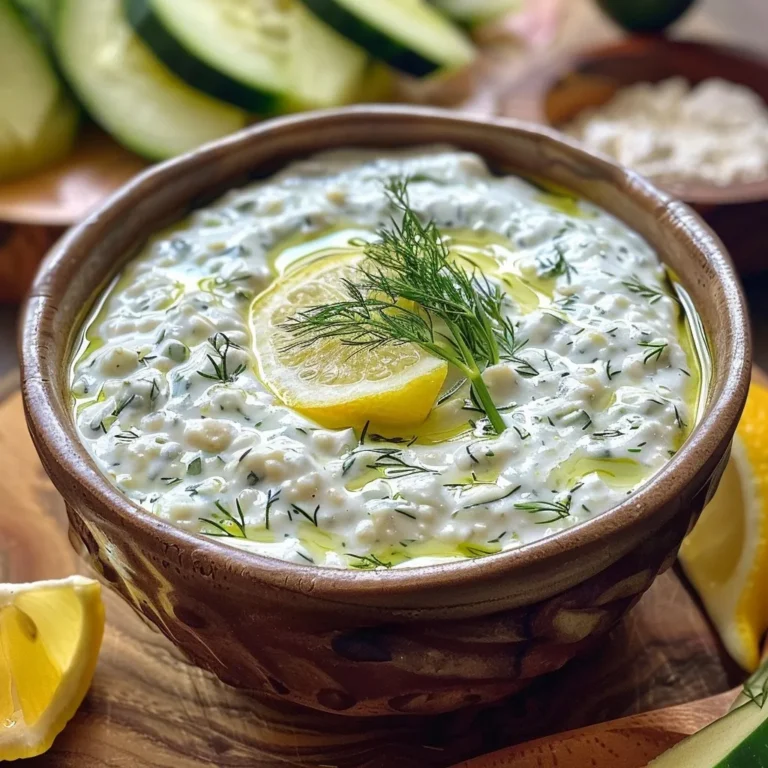 How to Make High Protein Tzatziki Dip for Healthy Snacking