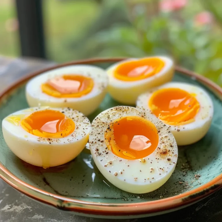 A glass bowl of eggs submerged in water sits inside a microwave.