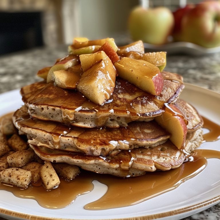 How to Make Caramel Apple Protein Pancakes for a Delicious Breakfast