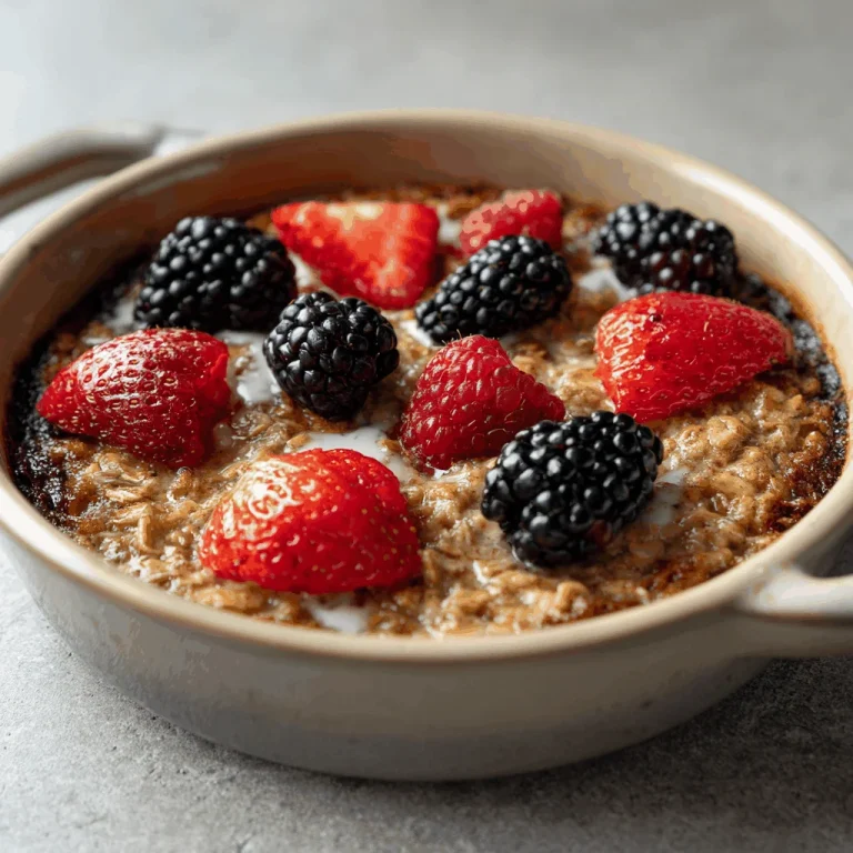 Start Your Day Right with This Comforting Baked Oatmeal