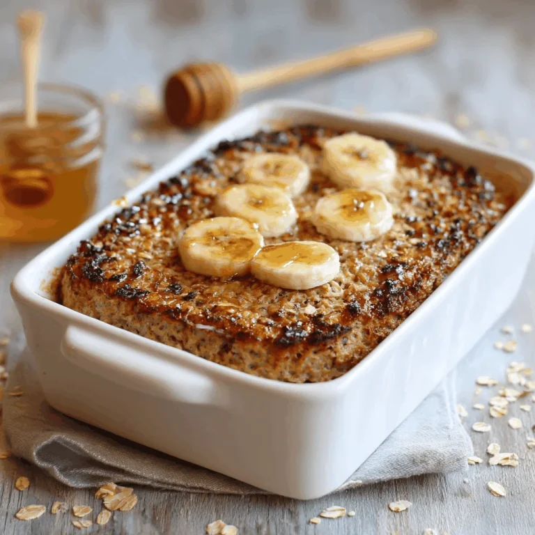 Let’s Whip Up High-Protein Banana Bread Baked Oatmeal!
