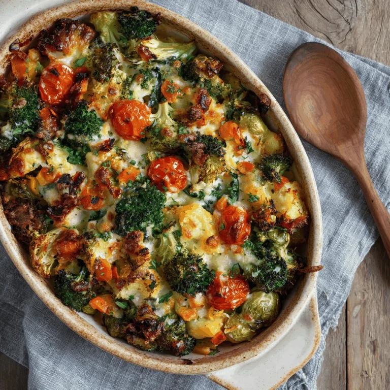 Transform Your Dinner with This High-Protein Veggie Bake