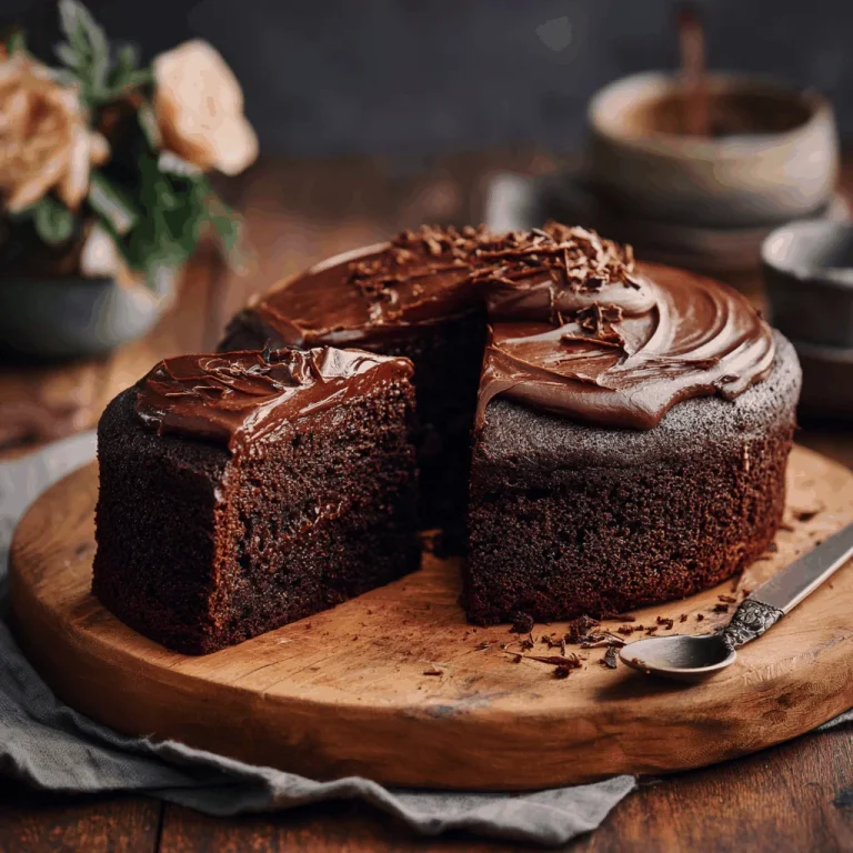 Dive into Delight with Matilda’s Chocolate Cake!
