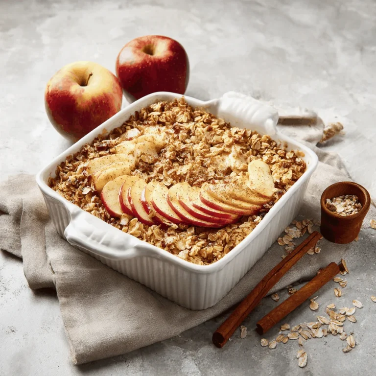 Discover the Cozy Comfort of Oatmeal Apple Breakfast Bake