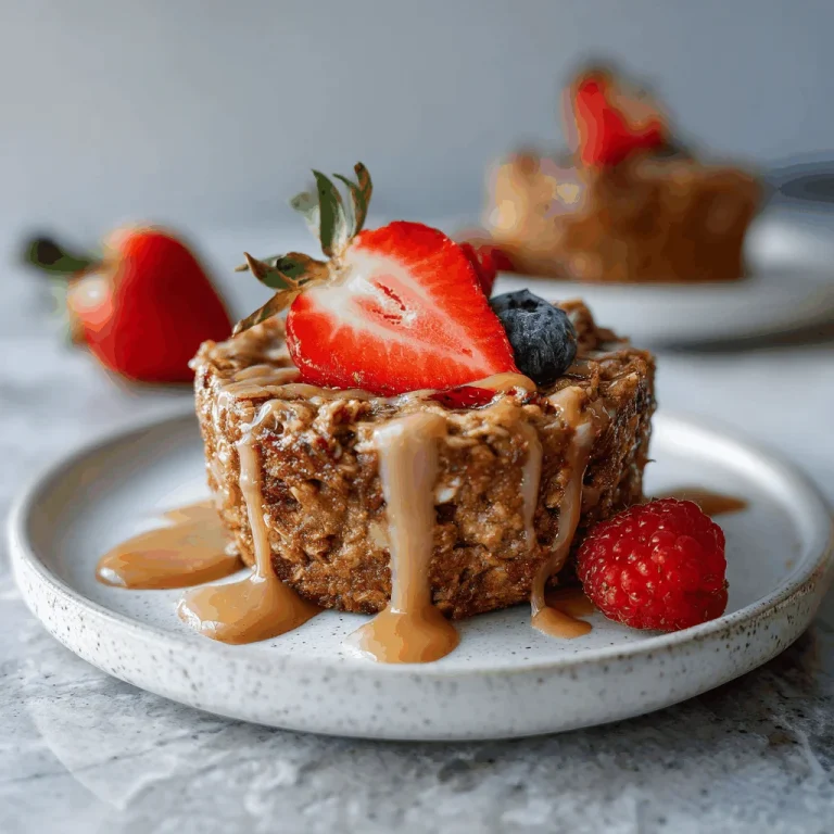 Start Your Day Right with Peanut Butter Protein Baked Oats