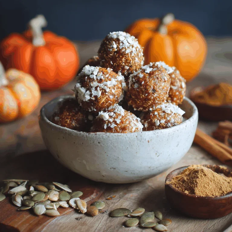 Snack Happy with These Delicious Pumpkin Protein Balls