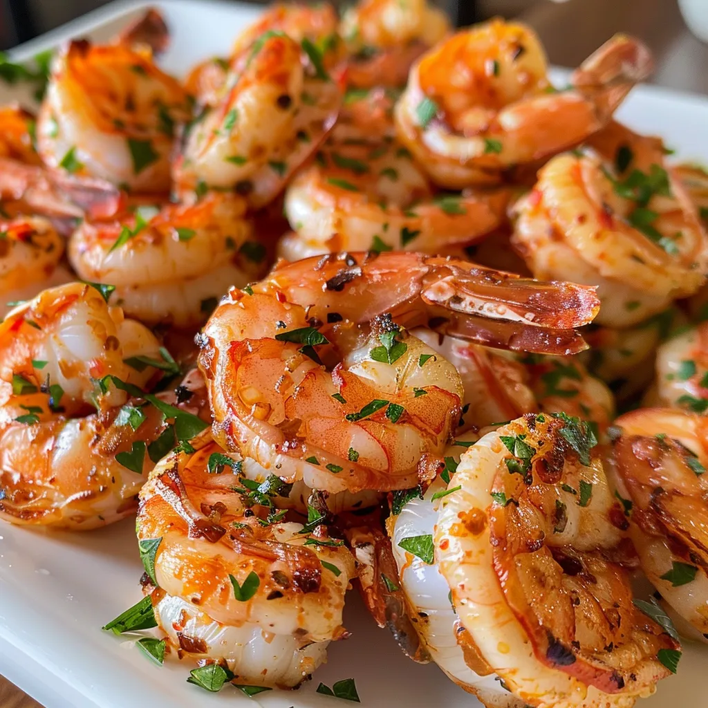 Juicy Shrimp Cocktail Bites served in a glass with cocktail sauce.