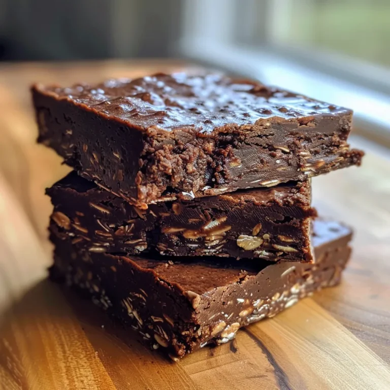 Close-up side view of Mocha Brownie Protein Bars with a textured surface.