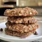 Close-up view of a bowl of Banana Nut Oatmeal topped with sliced banana and nuts.