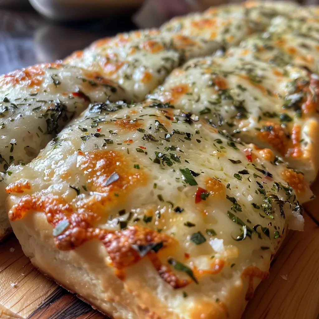 Side photo of freshly baked herb buns with a golden crust.