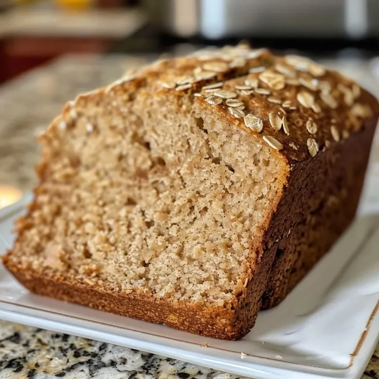 ['Close-up side view of a loaf of maple oat bread with a golden crust.', 'A freshly baked loaf of maple oat bread with visible oat flakes on top.', 'Side view of a warm, golden-brown maple oat bread loaf on a wooden cutting board.', 'Detailed image of a sliced maple oat bread revealing a textured crumb.']