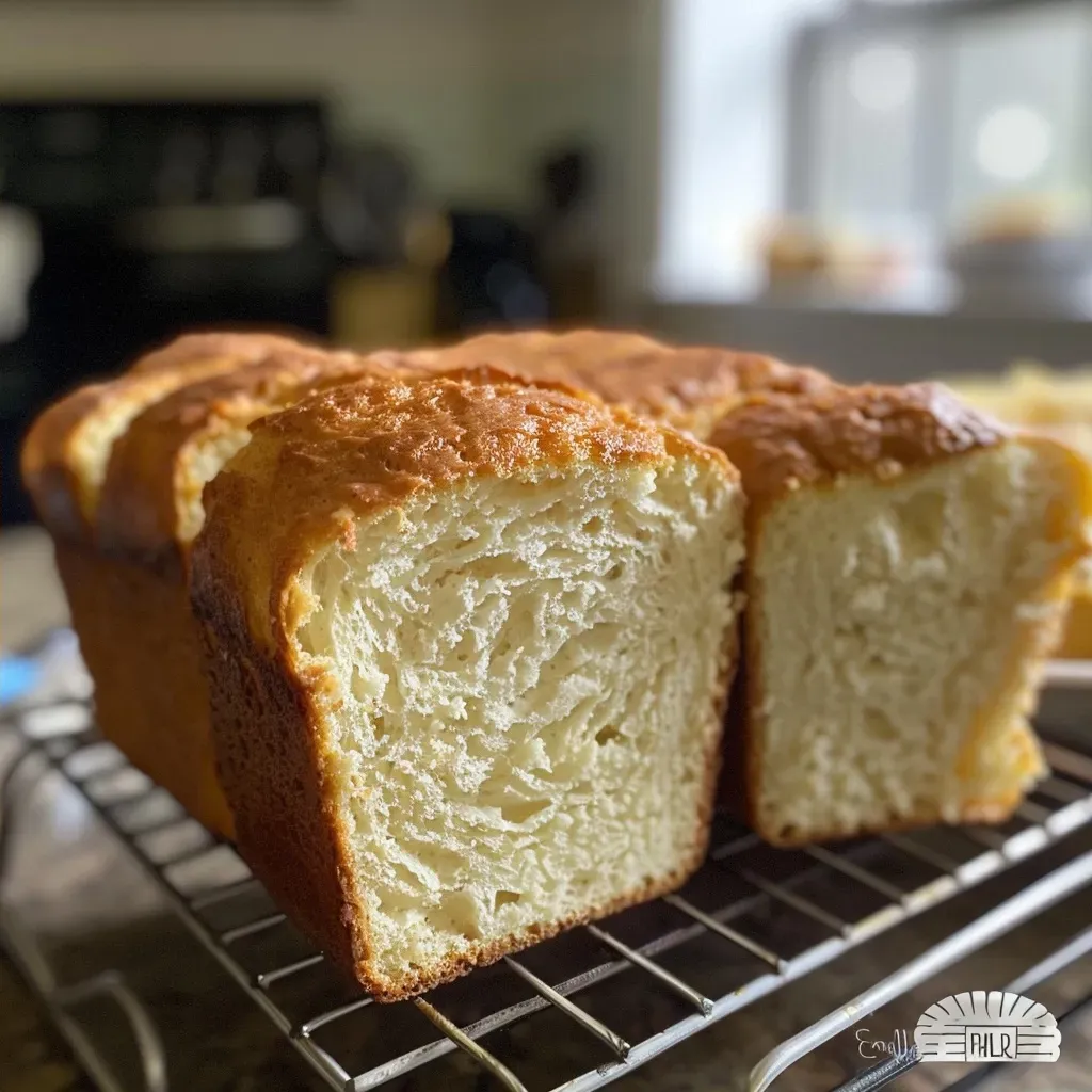['Side view of a golden-brown Buttermilk Quick Bread with melted cheese.', 'Close-up of a slice of Buttermilk Quick Bread, showcasing mozzarella and parmesan.', 'Textured surface of Buttermilk Quick Bread with cheese strands visible.', 'Juicy, soft Buttermilk Quick Bread with a crusty exterior and cheese melting out.']
