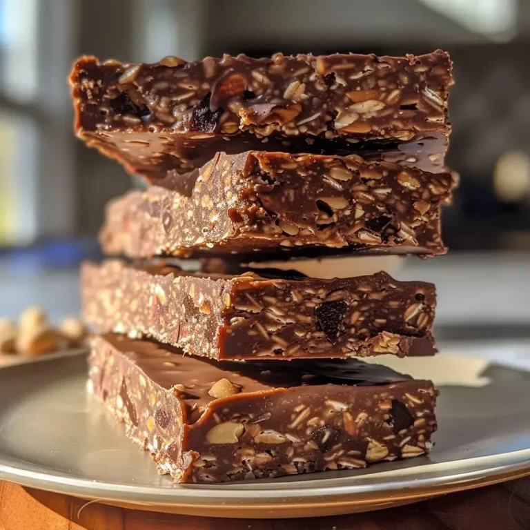 ['Close-up of a chewy chocolate nut protein bar with visible chunks of nuts and chocolate chips.', 'Side view of a high-protein chocolate nut bar showcasing its chewy texture and rich chocolate color.', 'Detailed image of a protein bar with oats, nuts, and dark chocolate, highlighted against a neutral background.', 'A hand holding a chocolate nut protein bar, focusing on its texture and ingredient inclusions.']