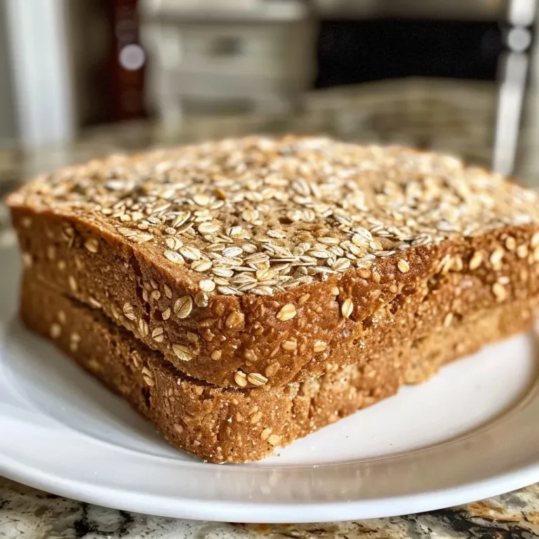 ['Close-up side view of freshly baked Honey Oat Bran Bread.', 'Juicy Honey Oat Bran Bread displayed from the side, showcasing its texture.', 'Side view of Honey Oat Bran Bread highlighting crust and crumb detail.', 'Freshly baked Honey Oat Bran Bread in close-up, emphasizing golden crust.']
