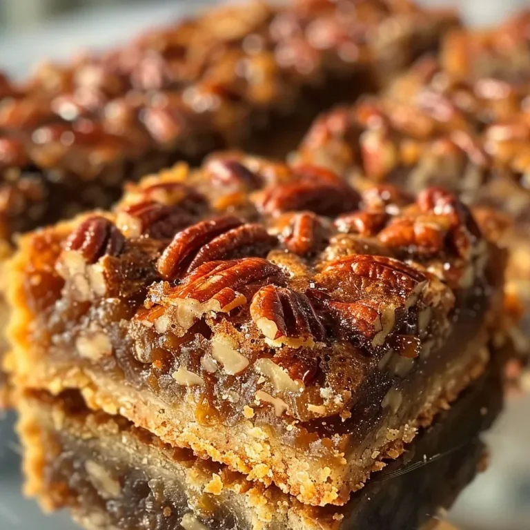 ['Close-up view of golden-brown Maple Pecan Bars with glossy topping.', 'Side view of rich, gooey Maple Pecan Bars with visible pecans.', 'Delicious Maple Pecan Bars displayed on a wooden surface, highlighting the texture.', 'A tempting slice of Maple Pecan Bars showcasing a layered crust and nutty filling.']