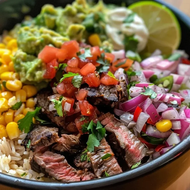['A close-up view of a Mexicali Steak Burrito Bowl showcasing colorful ingredients.', 'A vibrant Mexicali Steak Burrito Bowl filled with fresh veggies and juicy steak.', 'A detailed shot of a Mexicali Steak Burrito Bowl with layers of toppings.', 'A side view of a delicious Mexicali Steak Burrito Bowl featuring bright ingredients.']
