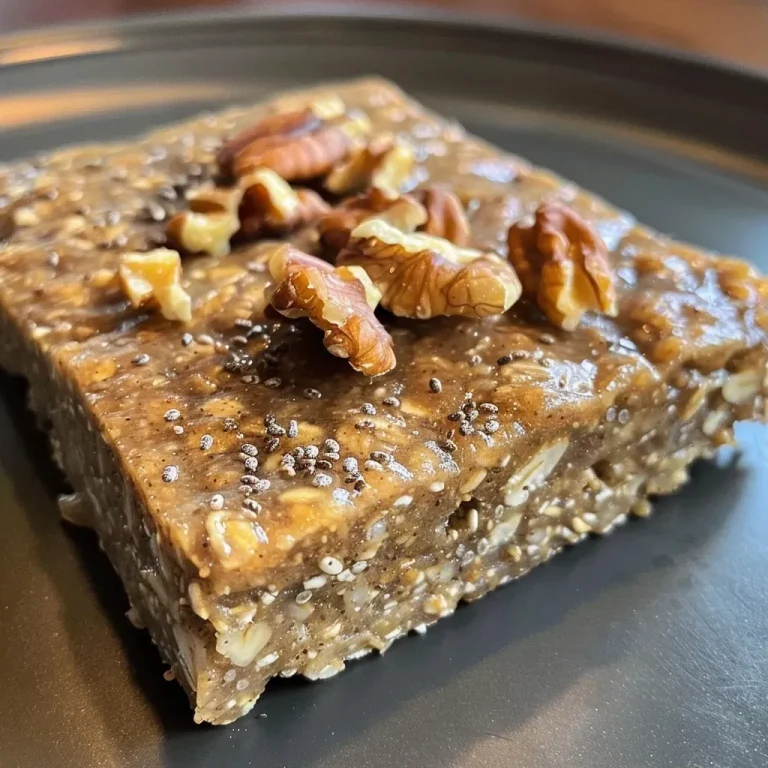 ['Close-up view of No-Bake Banana Nut Energy Bars with walnuts and chocolate chips on a wooden surface.', 'Side view of freshly made No-Bake Banana Nut Energy Bars, showcasing their texture and ingredients.', 'Juicy No-Bake Banana Nut Energy Bars with a rich, nutty appearance and chunks of walnuts.', 'Delicious No-Bake Banana Nut Energy Bars arranged neatly, highlighting their natural ingredients.']