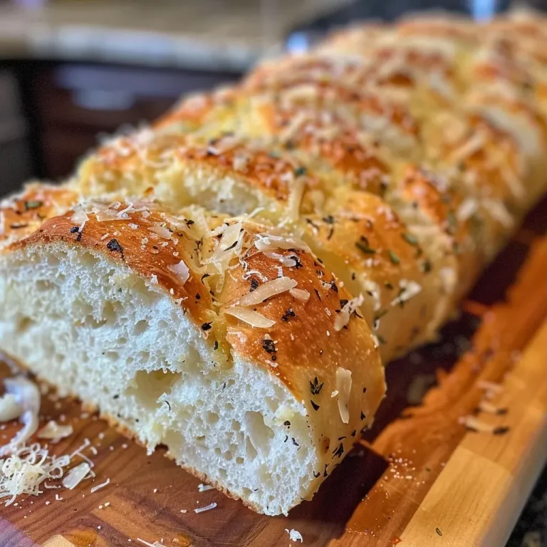 ['Close-up view of a loaf of Parmesan Garlic Artisan Bread showcasing a crisp crust and melted cheese.', 'Side profile of freshly baked Parmesan Garlic Artisan Bread with visible garlic pieces and Parmesan topping.', 'Detailed image of a golden-brown artisan bread loaf infused with garlic and Parmesan cheese.', 'Artisan bread with a crunchy crust and gooey cheese, perfectly baked with roasted garlic bits.']