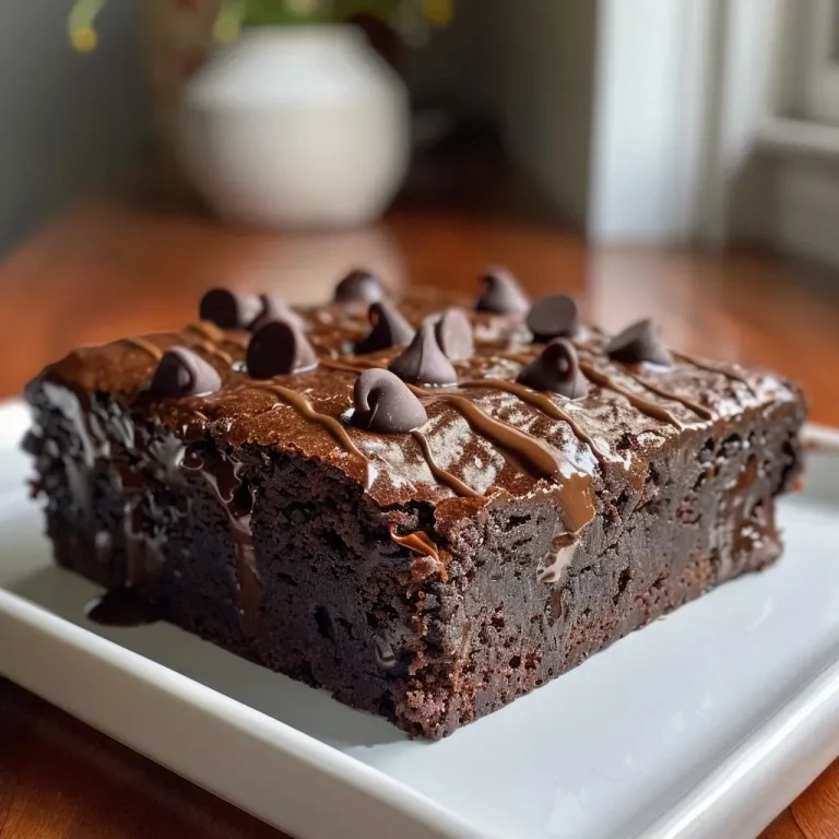 ['Close-up view of a gluten-free protein brownie, showing a rich chocolate texture with dark chocolate chips.', 'Side view of a delicious, moist protein brownie, highlighting its chewy consistency and glossy finish.', 'Detailed shot of a gluten-free protein brownie, emphasizing its fudgy surface and chocolate pieces.', 'Natural lighting captures the soft, tempting layers of a protein brownie, revealing its gluten-free ingredients.']