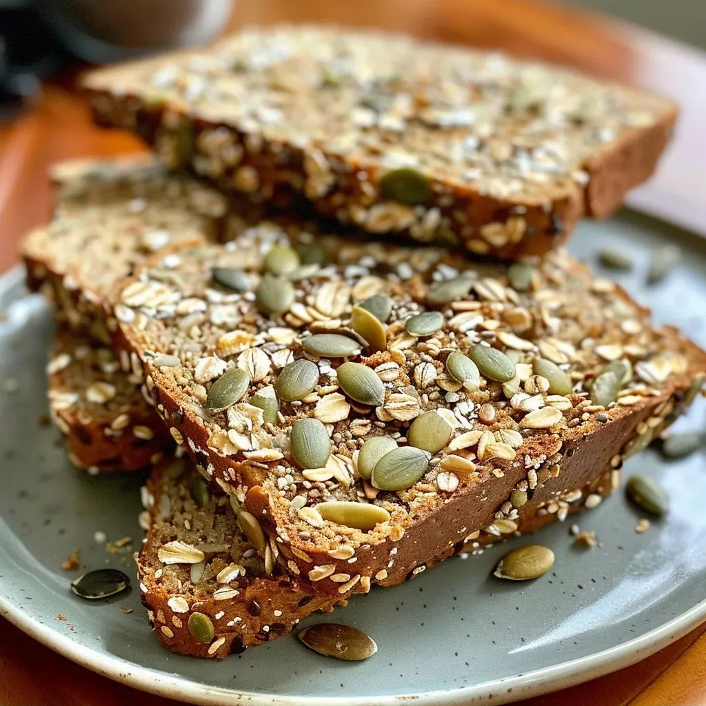 ['Close-up view of a loaf of whole grain seeded bread with visible seeds and a golden crust.', 'Side view of freshly baked whole grain seeded bread, highlighting its textured crust and wholesome seeds.', 'Detailed photo of whole grain seeded bread, showcasing various seeds and grains on the surface.', 'Juicy whole grain seeded bread captured from the side, emphasizing its hearty appearance and baked texture.']