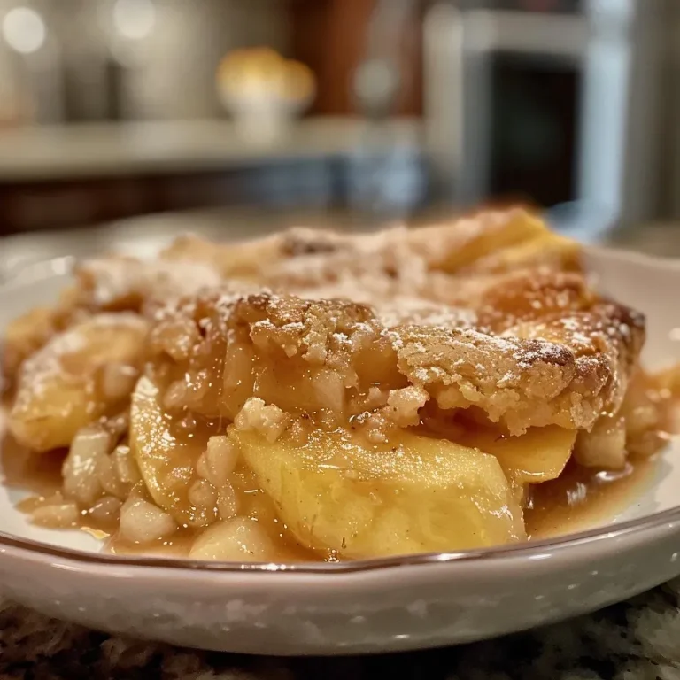 ['Close-up view of a golden-brown Amish apple cobbler topped with a sprinkle of cinnamon.', 'Side view of warm Amish apple cobbler, showcasing juicy apple filling and a flaky crust.', 'Delicious Amish apple cobbler served in a rustic dish, featuring melted butter and rich maple syrup.', 'Textured surface of a freshly baked Amish apple cobbler with visible apple slices and crumbly topping.']
