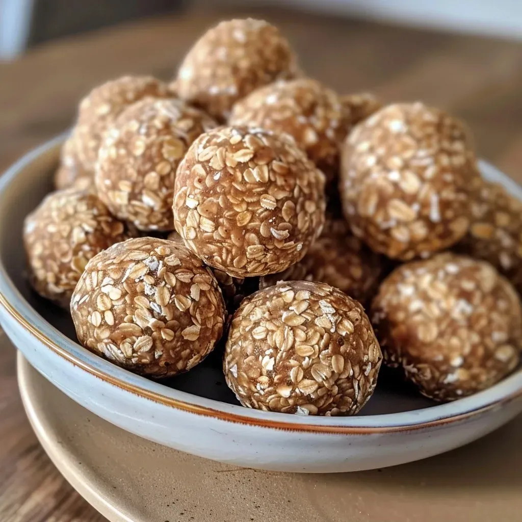 Close-up view of chai latte energy balls showcasing their texture and ingredients.