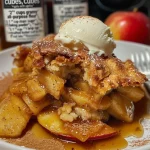 ['Close-up view of a slice of Cinnamon Apple Cobbler with a golden crust and bubbling apple filling.', 'Side view of a deliciously baked Cinnamon Apple Cobbler, showcasing its flaky top and warm apple filling.', 'Detailed close-up of a bubbling Cinnamon Apple Cobbler, highlighting the juicy apples and cinnamon-spiced crust.', 'A tempting slice of Cinnamon Apple Cobbler, featuring a crispy topping and rich apple interior.']