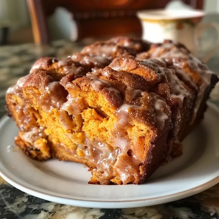 ['Side view of a golden-brown pull-apart bread layered with cinnamon sugar and sweet potato filling.', 'Close-up image showcasing sticky, cinnamon-coated sweet potato pull-apart bread slices.', 'Delicious sweet potato bread with a texture of soft layers, dusted with cinnamon and sugar.', 'A slice of cinnamon sugar sweet potato bread, revealing its fluffy interior and warm hues.']
