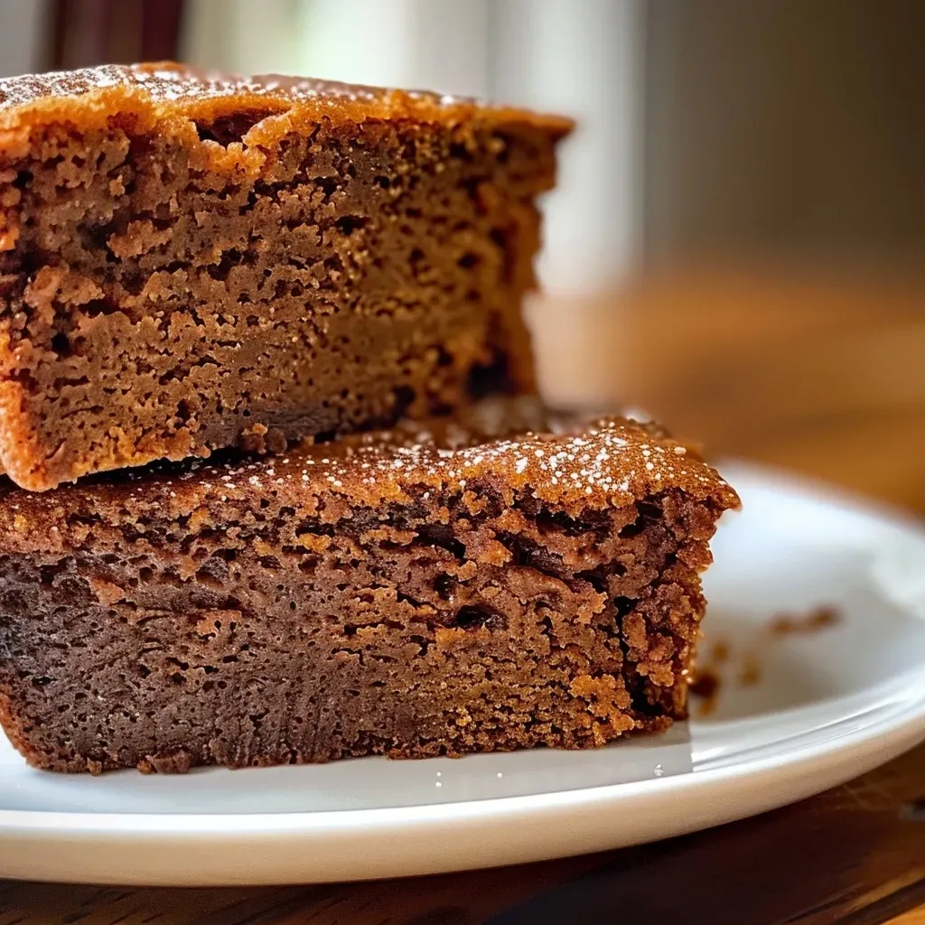 Close-up side view of a delicious gingerbread recipe ingredient display.