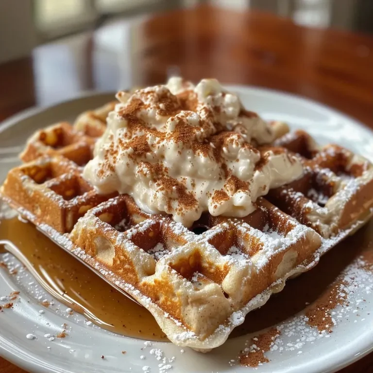 ['Close-up view of gluten-free sweet amaranth waffles topped with spiced chai poached pears.', 'Side view of delicious gluten-free waffles garnished with poached pears and creamy sauce.', 'Juicy amaranth waffles presented with elegantly sliced poached pears and a drizzle of cream.', 'A tempting plate of gluten-free waffles with warm spices and caramelized pears.']