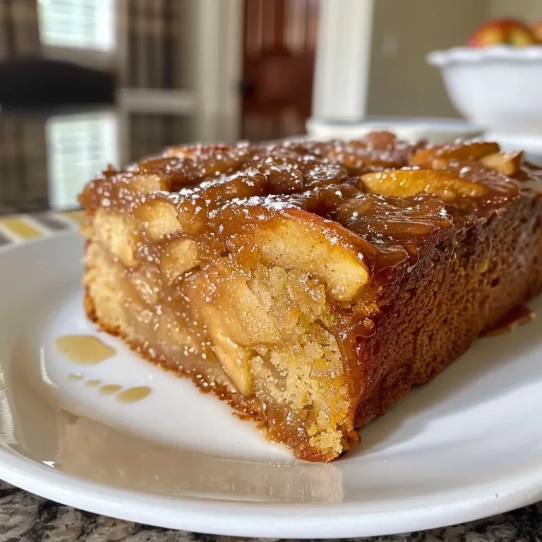 ['Close-up side view of a glazed Honeycrisp apple fritter cake with visible apple chunks and a shiny glaze.', 'A detailed side shot of a Honeycrisp apple fritter cake, showcasing its moist texture and glaze.', 'Side angle of a delicious apple fritter cake topped with glaze and sprinkled with flaky sea salt.', 'Juicy Honeycrisp apple fritter cake from the side, featuring a rich glaze and chopped apple pieces.']