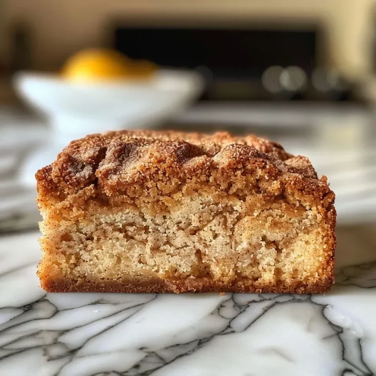 ['Close-up view of a slice of Paleo Cinnamon Coffee Cake on a plate.', 'Side angle of a moist Paleo Cinnamon Coffee Cake, highlighting its texture.', 'Slice of gluten-free, dairy-free cinnamon coffee cake with a golden-brown crust.', 'Rich, delicious Paleo Cinnamon Coffee Cake displayed on a rustic wooden table.']