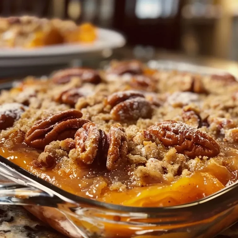 ['Side view of a slice of Pumpkin Pecan Cobbler with a golden crust and chopped pecans on top.', 'Close-up of a warm pumpkin pecan cobbler, showcasing its gooey filling and pecan topping.', 'A delicious slice of Pumpkin Pecan Cobbler, highlighting its rich texture and warm spices.', 'Detailed view of Pumpkin Pecan Cobbler, featuring its inviting layers and pecan garnish.']