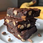 3 Ingredient Brownies with Banana