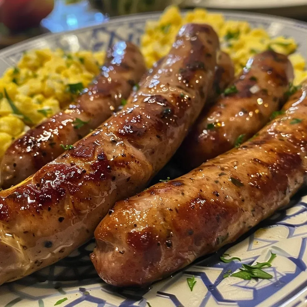 Air fryer sausage links