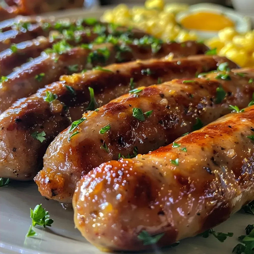 Air fryer sausage links