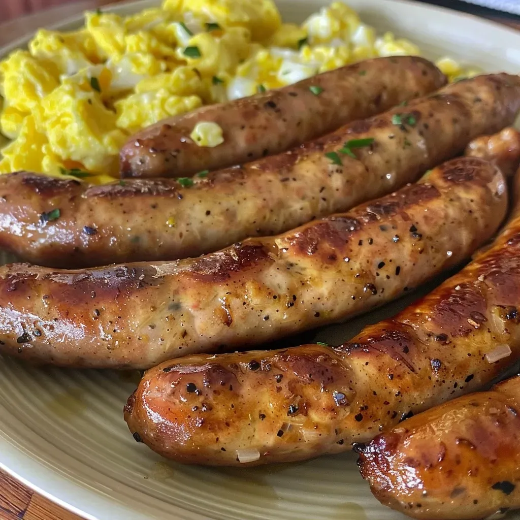 Air fryer sausage links