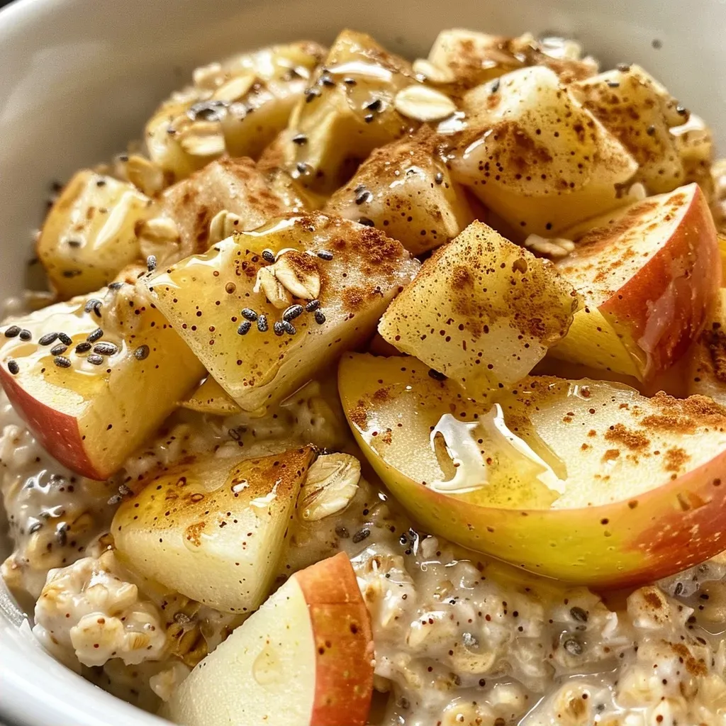 Apple Cinnamon Overnight Oats