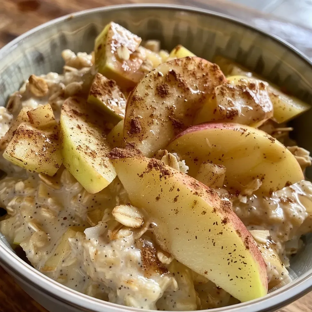 Apple Cinnamon Overnight Oats