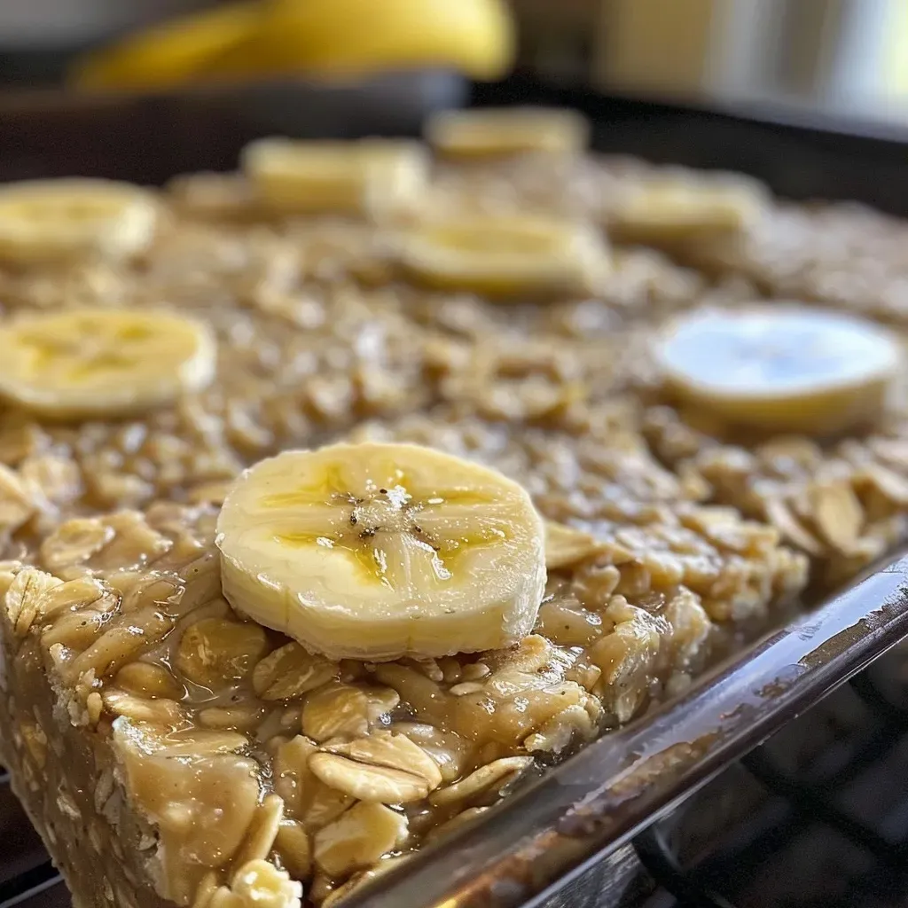 Banana Oatmeal Bars