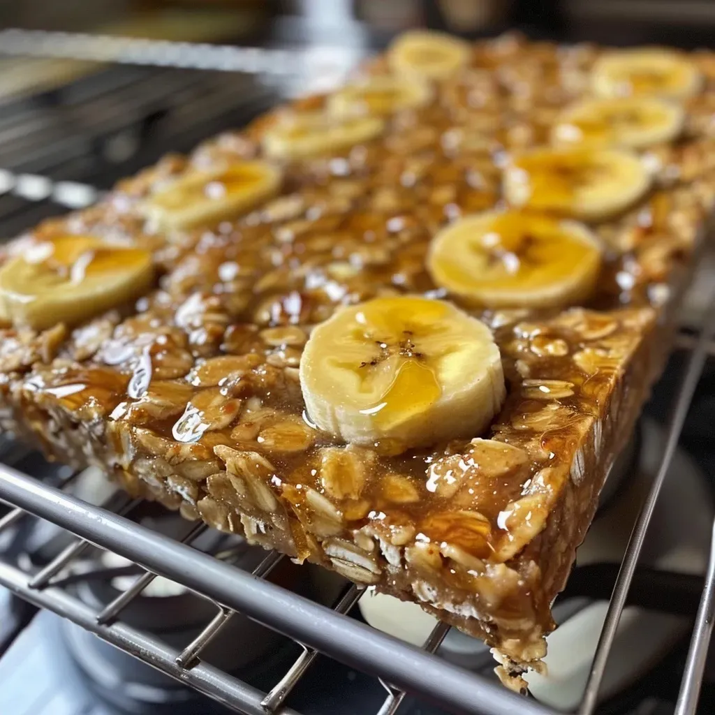 Banana Oatmeal Bars