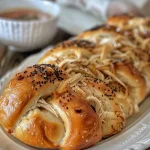 Braided Chicken Bread