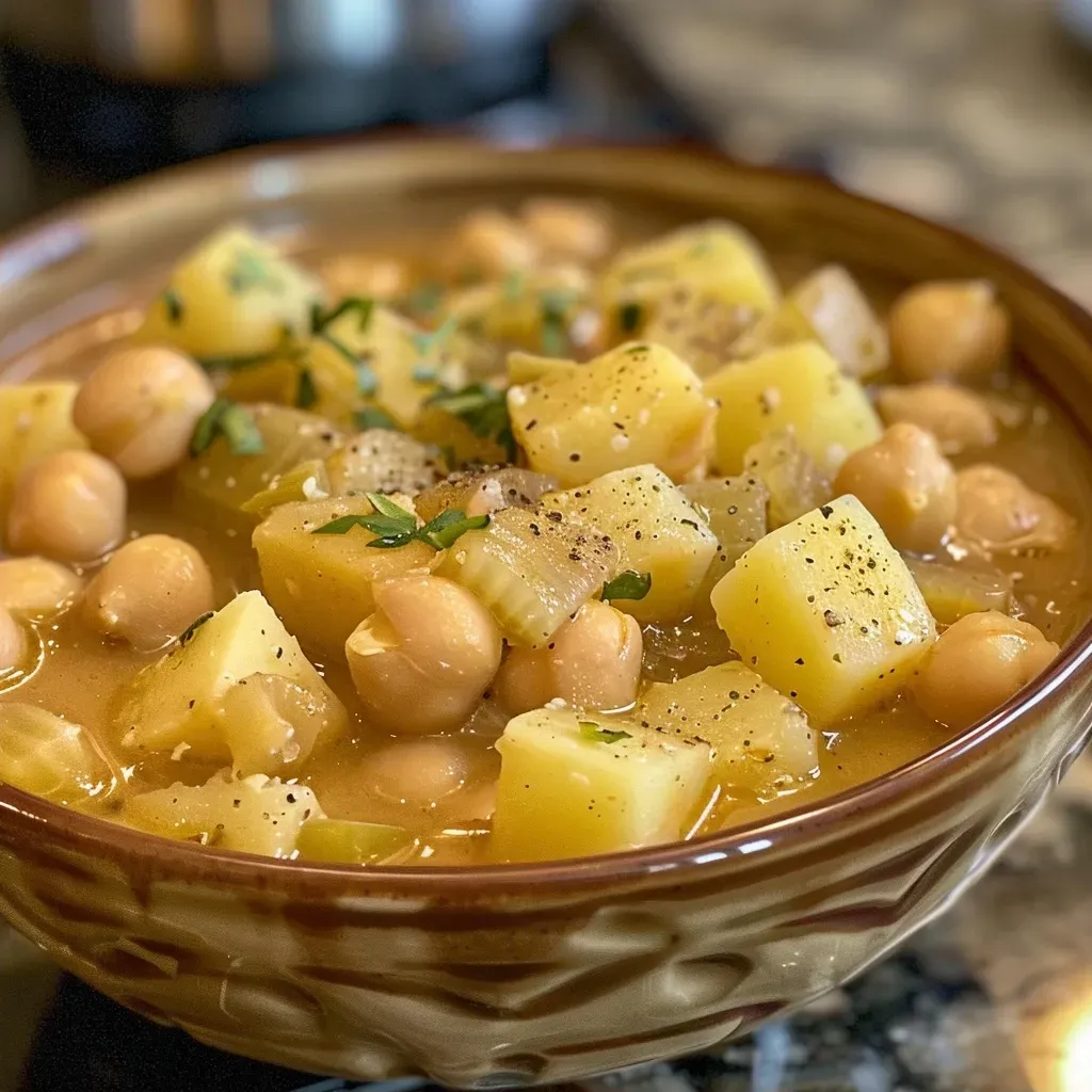 Chickpea Potato Soup: Easy Comfort Food for Cozy Nights