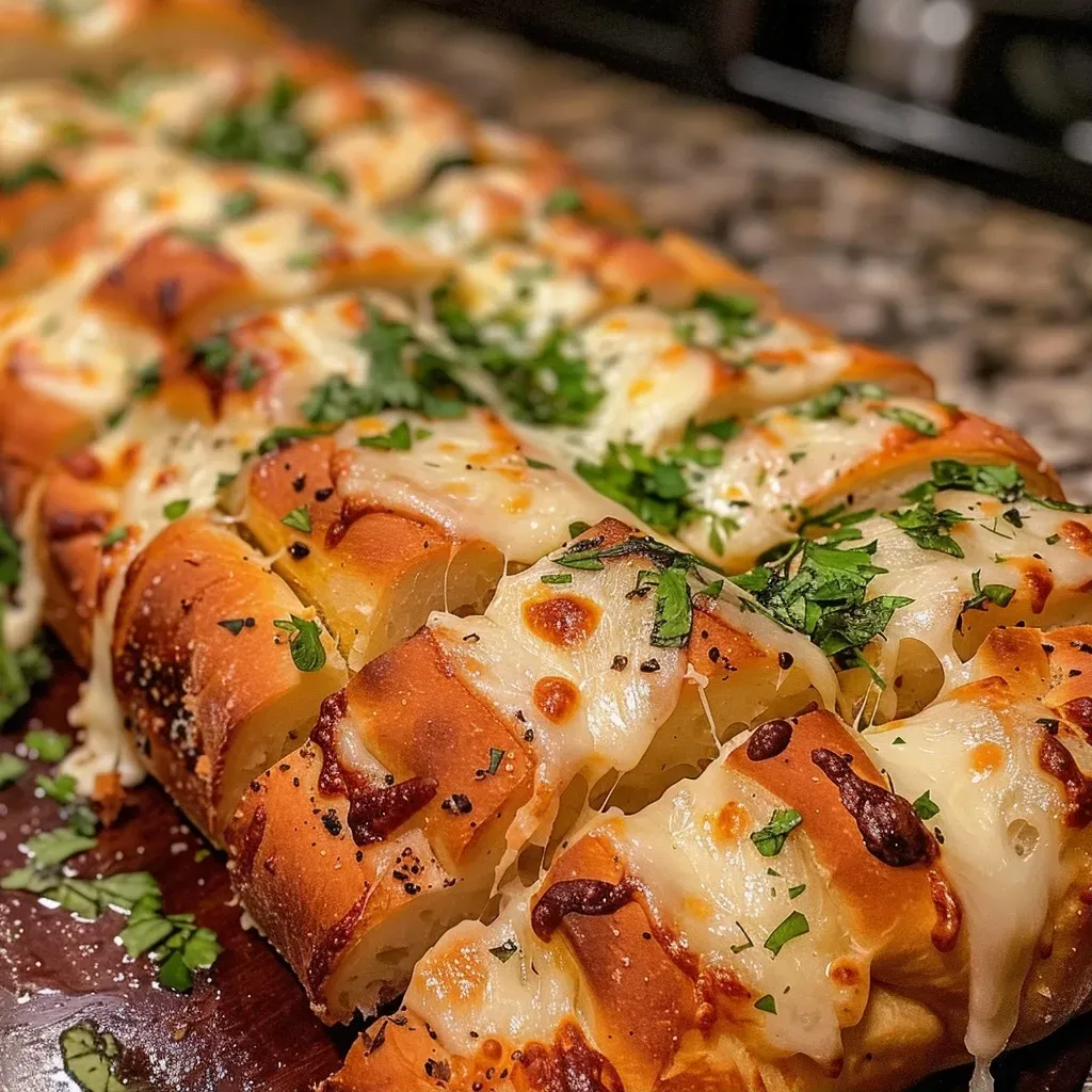 Christmas Tree Pull-Apart Bread