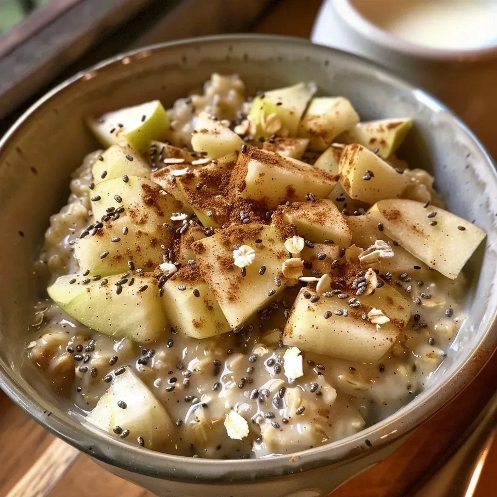 Easy Apple Cinnamon Overnight Oats Recipe for a Cozy Morning