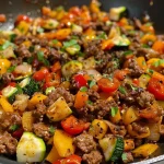 Easy Beef and Vegetable Skillet for a Flavor-Packed Dinner Rush