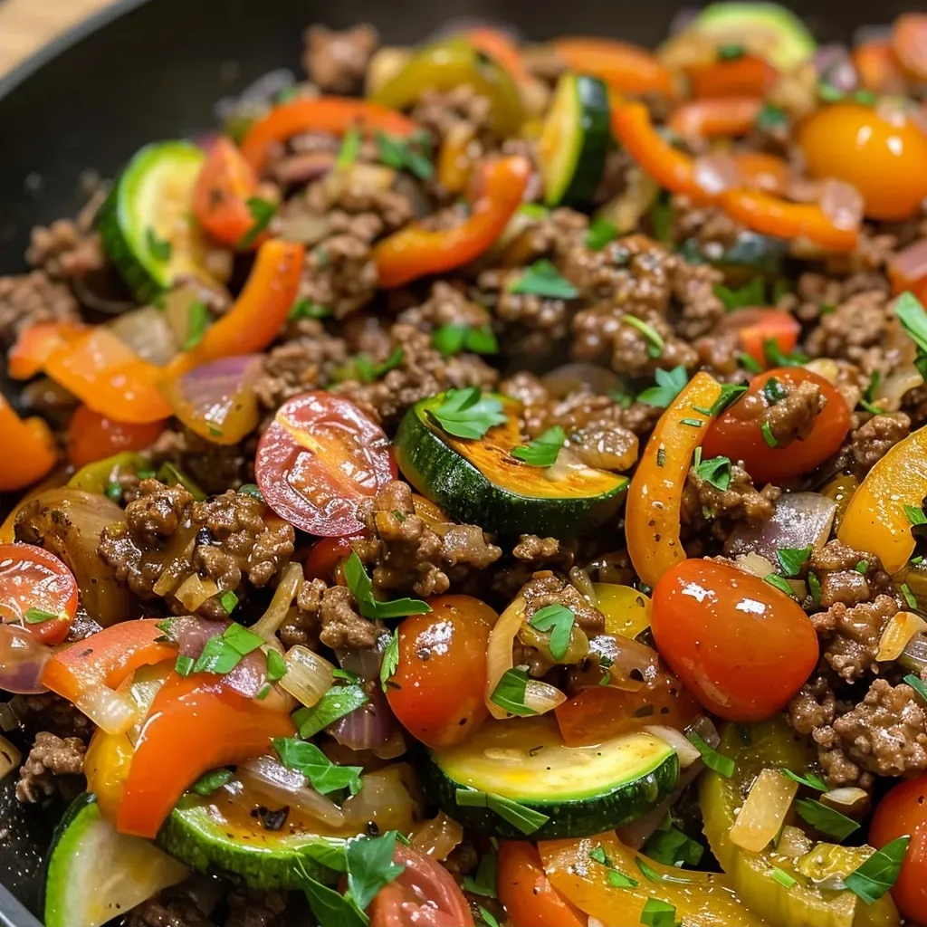 Easy Beef and Vegetable Skillet for a Flavor-Packed Dinner Rush