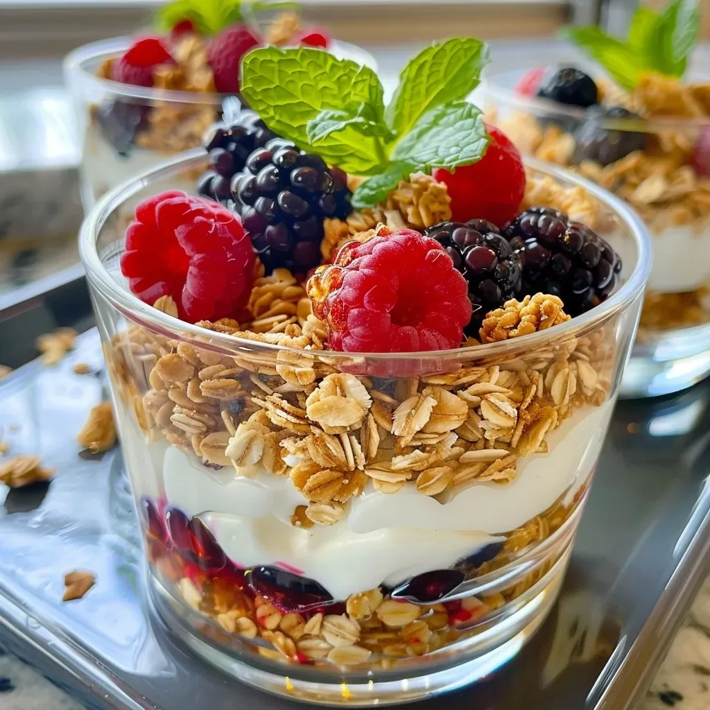 Easy Greek Yogurt & Berry Parfaits for a Fresh, Healthy Boost