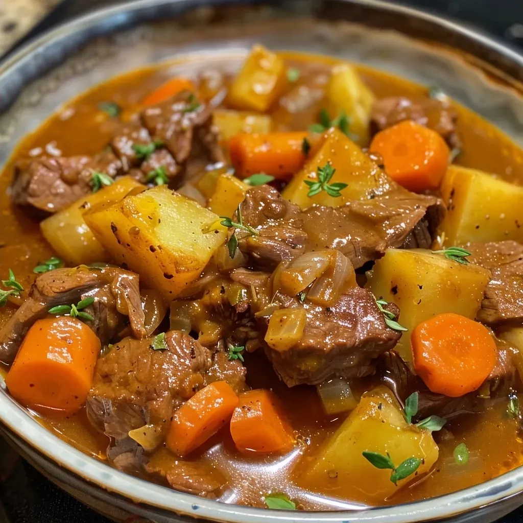 Easy Homemade Beef Stew