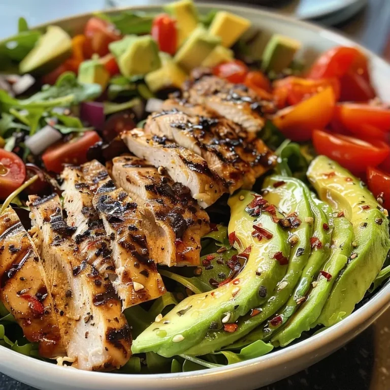 Elevate Your Salad Game: The Ultimate Grilled Chicken & Avocado Bowl Elevate Your Salad Game: The Ultimate Grilled Chicken & Avocado Bowl